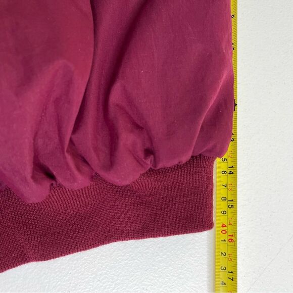 Vintage 80s Sunderland of Scotland Weatherbeater Maroon Rainwear Women XL Golf - Picture 12 of 14